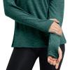 imageTBMPOY Womens UPF 50 Sun Protection Hoodie Shirt Long Sleeve Fishing Hiking Outdoor UV Shirt Lightweight1blackish Green
