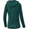 imageTBMPOY Womens UPF 50 Sun Protection Hoodie Shirt Long Sleeve Fishing Hiking Outdoor UV Shirt Lightweight1blackish Green