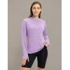 imageTBMPOY Womens UPF 50 Sun Protection Hoodie Shirt Long Sleeve Fishing Hiking Outdoor UV Shirt Lightweight20light Purple