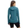 imageTBMPOY Womens UPF 50 Sun Protection Hoodie Shirt Long Sleeve Fishing Hiking Outdoor UV Shirt Lightweight2blue