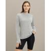imageTBMPOY Womens UPF 50 Sun Protection Hoodie Shirt Long Sleeve Fishing Hiking Outdoor UV Shirt Lightweight3light Grey