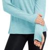 imageTBMPOY Womens UPF 50 Sun Protection Hoodie Shirt Long Sleeve Fishing Hiking Outdoor UV Shirt Lightweight5light Blue