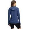 imageTBMPOY Womens UPF 50 Sun Protection Hoodie Shirt Long Sleeve Fishing Hiking Outdoor UV Shirt Lightweight7navy