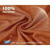 imageTBMPOY Womens UPF 50 Sun Protection Hoodie Shirt Long Sleeve Fishing Hiking Outdoor UV Shirt Lightweight9orange