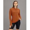 imageTBMPOY Womens UPF 50 Sun Protection Hoodie Shirt Long Sleeve Fishing Hiking Outdoor UV Shirt Lightweight9orange