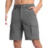 imageTBMPOY mens Cargo Shorts01dark Grey