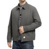 imageTBMPOY mens Men Work CoatsMedium Greythick