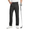 imageTBMPOY Mens Golf Pants Classic Fit Dress Work Pants Lightweight Comfortable Business Casual Pants with 5 PocketsBlack
