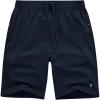 imageTBMPOY Mens Hiking Shorts Lightweight Outdoor Sports Shorts 7quot Quick Dry Athletic Running Gym Shorts with Zipper PocketsNavy
