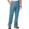imageTBMPOY Mens Lightweight Hiking Travel Pants Cargo Pockets Quick Dry Stretch Water Resistant Fishing Outdoor WorkGrey Blue