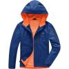 imageTBMPOY Mens Lightweight Rain Jackets Waterproof Raincoat with Hood Running Cycling Hiking Outdoor Windbreaker5royal Blue