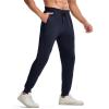 imageTBMPOY Mens Sweatpants with Zipper Pockets Lightweight Joggers Slim Fit Athletic Pants for Track Running WorkoutNavy