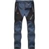 imageTBMPOY Womens Hiking Cargo Pants Outdoor Waterproof Windproof Softshell Fleece Snow Pants2cool Gray