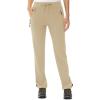 imageTBMPOY Womens Hiking Pants Lightweight Water Resistant Travel Joggers Quick Dry Outdoor Athletic Pants Zipper PocketsLight Khaki