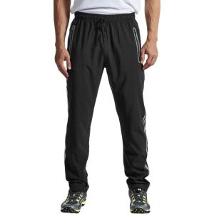 imageTBMPOY Mens Hiking Pants Quick Dry Lightweight Travel Track Running Active Jogger Sweatpants with PocketsB20blackGrey