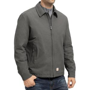 imageTBMPOY mens Men Work CoatsMedium Greythick