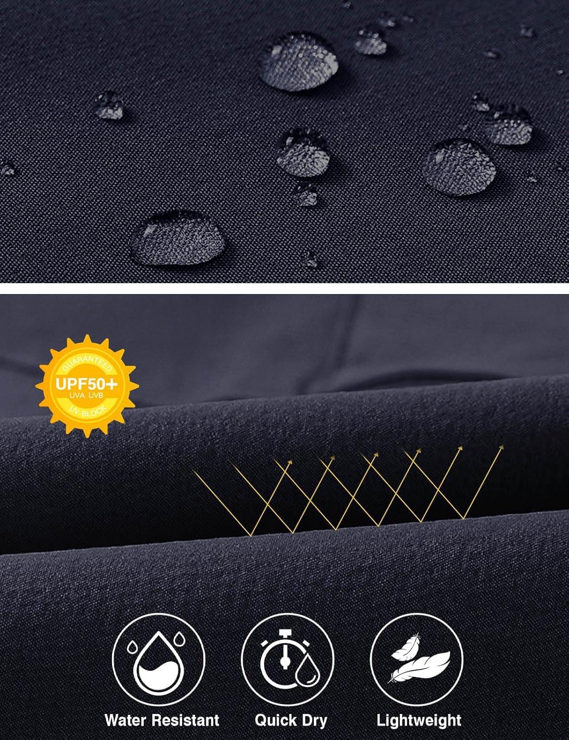 imageTBMPOY Mens Hiking Pants Lightweight 6 Cargo Pockets Quick Dry Water Resistant Outdoor Travel Work Fishing2navy