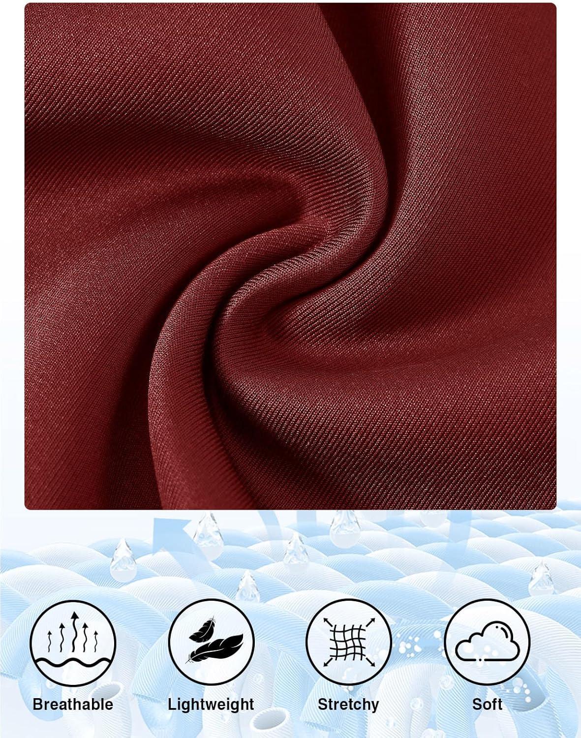 imageTBMPOY Mens Hooded Tracksuits Sweatsuits 2 Piece Sets Jogging Track Sweat Suit Workout Gym Warm Up Outfits with HoodieWine Red
