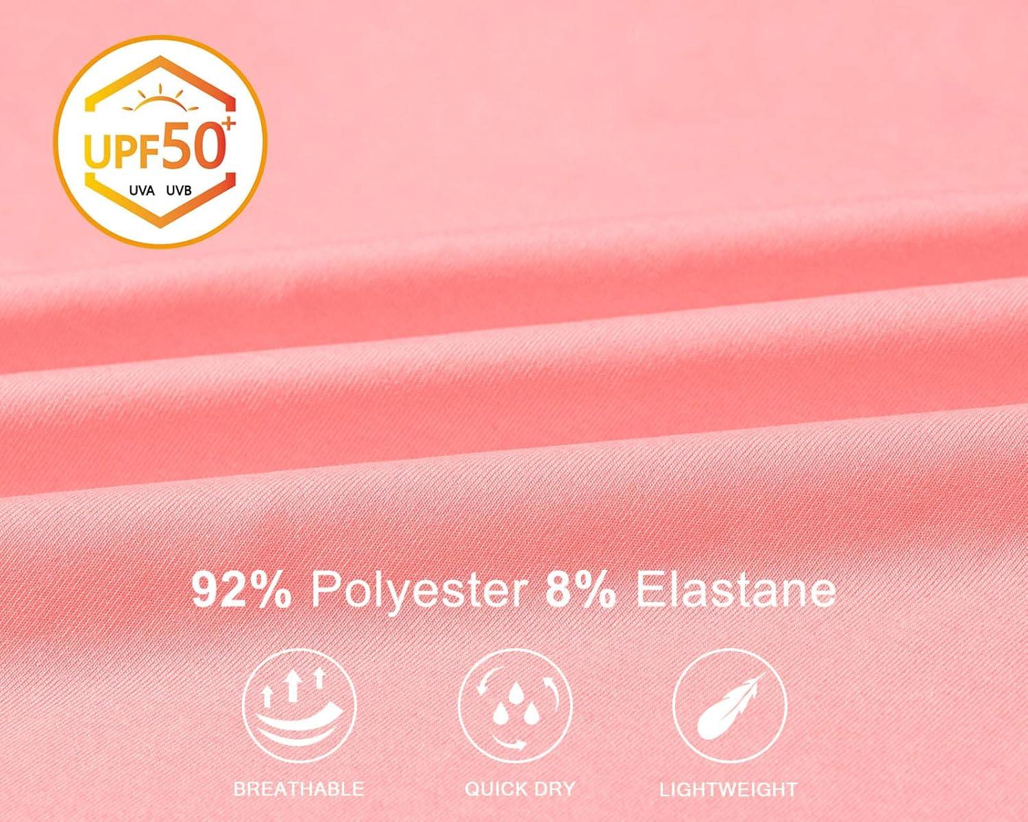 imageTBMPOY Womens Golf Polo Shirts Short Sleeve UPF 50 Dry Fit Athletic Tennis TShirts Zip Up Athletic Sports ShirtPink