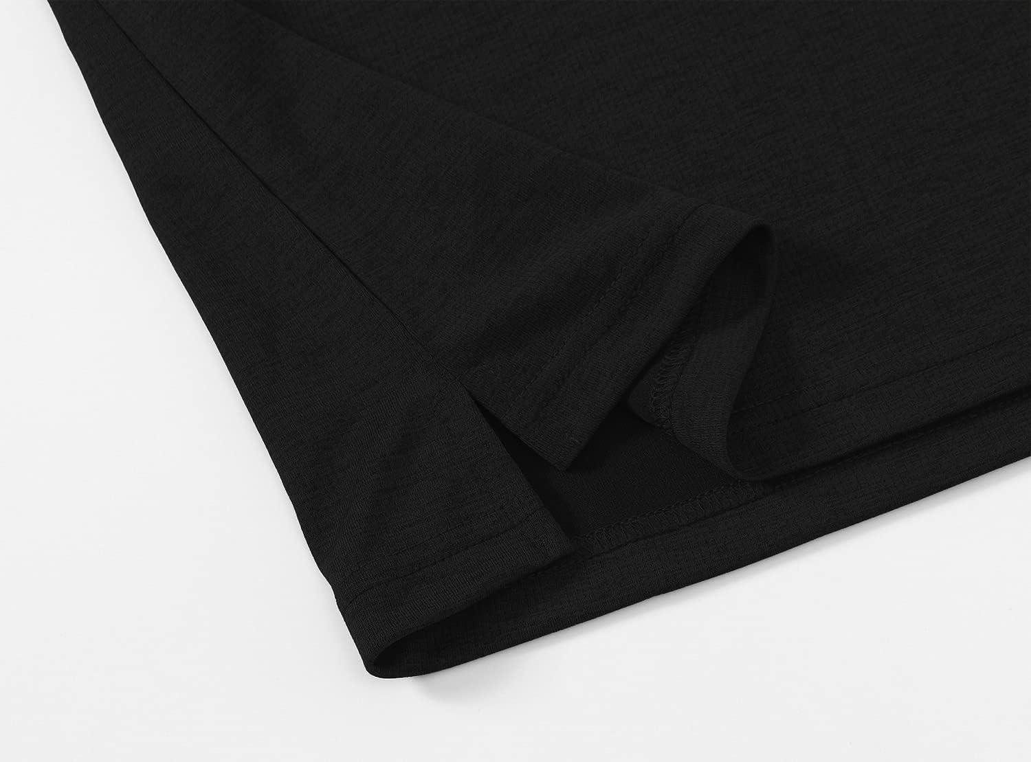 imageTBMPOY Womens Sleeveless Golf Polo Shirts UPF 50 Tennis Tank Tops Quick Dry Zip Up12black