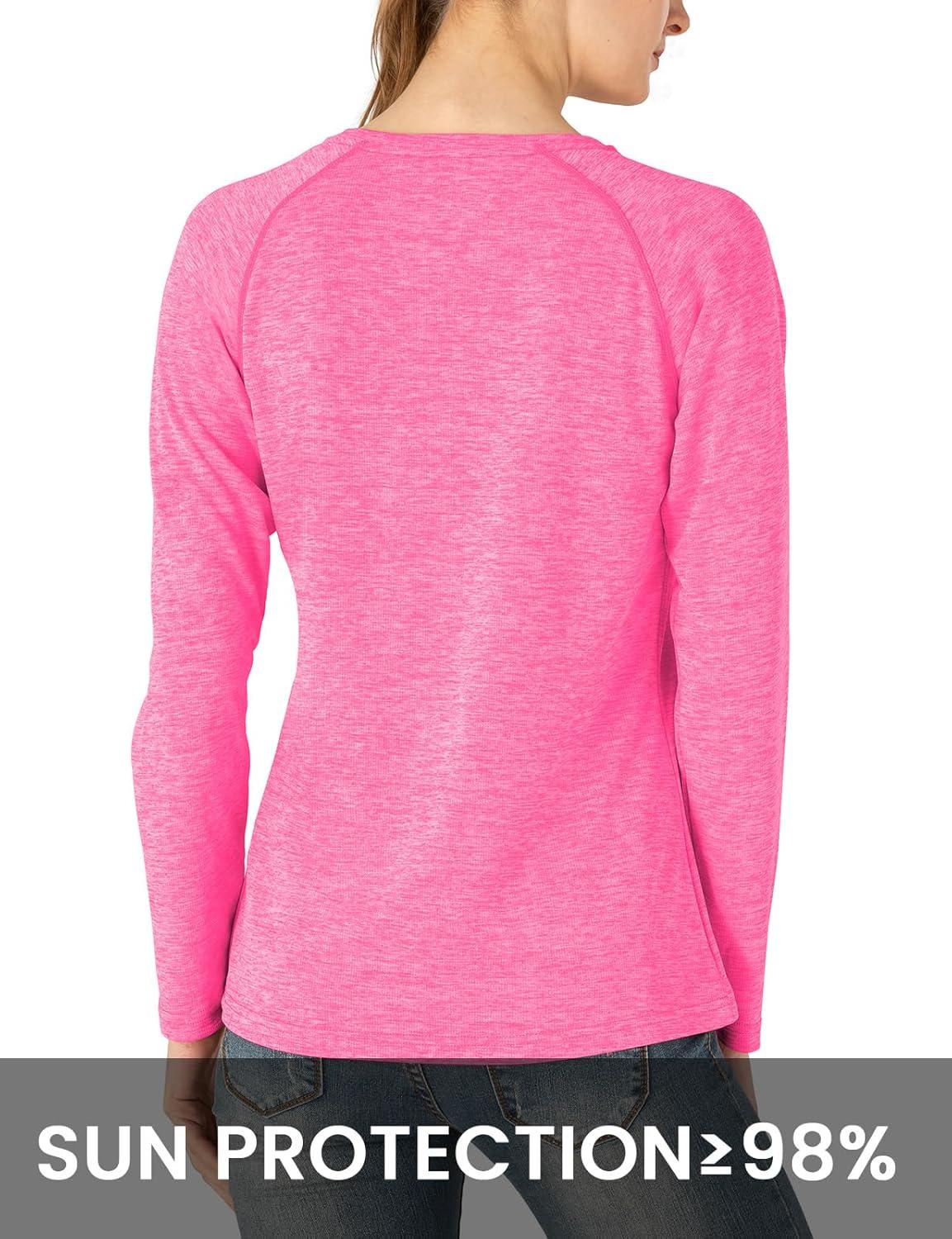 imageTBMPOY Womens UPF 50 Sun Protection Long Sleeve Shirts SPF Lightweight Hiking Running Fishing Outdoor Tops12black