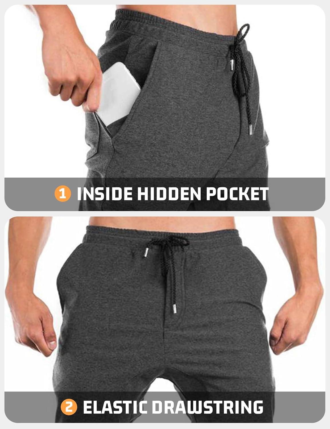imageTBMPOY mens Sweatpants01 Dark Grey