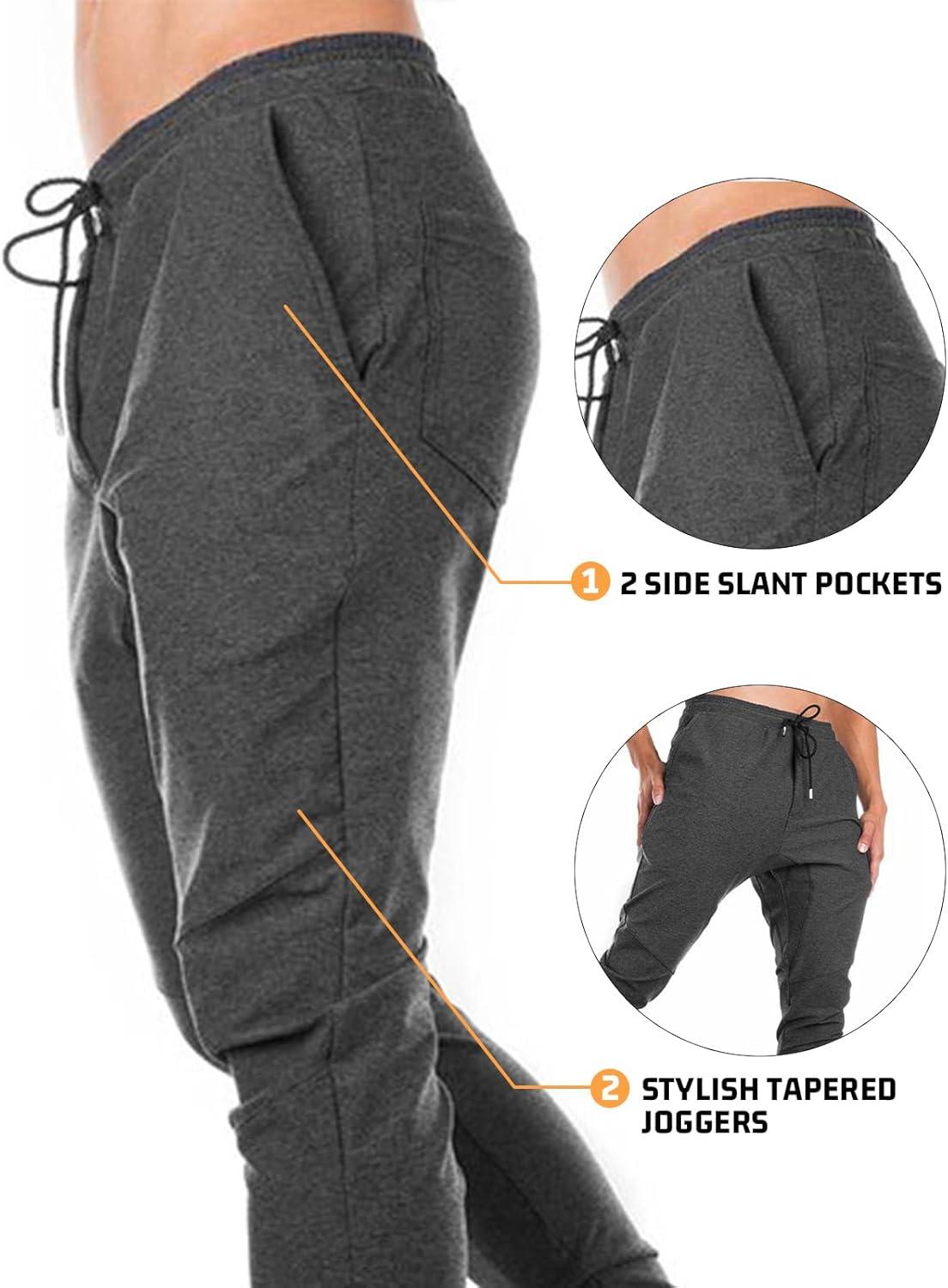 imageTBMPOY mens Sweatpants01 Dark Grey