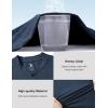 imageTBMPOY Mens Henley Polo Shirts Short Sleeve Casual TShirt Lightweight Collarless Work Outdoor Golf ShirtsNavy