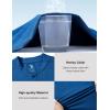 imageTBMPOY Mens Henley Polo Shirts Short Sleeve Casual TShirt Lightweight Collarless Work Outdoor Golf ShirtsRoyal Blue