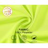 imageTBMPOY Mens Hiking Shirts 14 Zip Running Sun Protection Pullover Long Sleeve UPF 50 Lightweight Fishing Rash GuardFluorescent Green1
