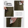 imageTBMPOY Mens Hiking Shorts Quick Dry 6 Cargo Pockets Water Resistants Stretch Shorts with PocketsArmy Green