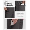 imageTBMPOY Mens Hiking Shorts Quick Dry 6 Cargo Pockets Water Resistants Stretch Shorts with PocketsDeep Gray