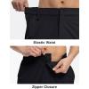 imageTBMPOY Mens Hiking Shorts Quick Dry 6 Cargo Pockets Water Resistants Stretch Shorts with PocketsNavy Blue