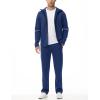 imageTBMPOY Mens Hooded Tracksuits Sweatsuits 2 Piece Sets Jogging Track Sweat Suit Workout Gym Warm Up Outfits with HoodieRoyal Blue