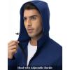 imageTBMPOY Mens Hooded Tracksuits Sweatsuits 2 Piece Sets Jogging Track Sweat Suit Workout Gym Warm Up Outfits with HoodieRoyal Blue