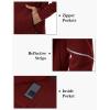 imageTBMPOY Mens Hooded Tracksuits Sweatsuits 2 Piece Sets Jogging Track Sweat Suit Workout Gym Warm Up Outfits with HoodieWine Red