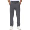 imageTBMPOY Mens Stretch Golf Pants with 4 Pockets Quick Dry Lightweight Summer Work Casual Pant Trousers for Men Travel Dark Grey 34