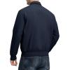 imageTBMPOY Mens Work Jackets Cotton Fall Coats Full Zip Warm Windbreaker Spring Collar Jacket Casual Work OutwearNavylight