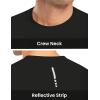 imageTBMPOY Mens Workout Dry Fit TShirt Quick Dry UPF 50 Athletic Shirt Moisture Wicking Lightweight Top Running ActivewearBlack