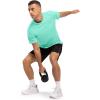 imageTBMPOY Mens Workout Dry Fit TShirt Quick Dry UPF 50 Athletic Shirt Moisture Wicking Lightweight Top Running ActivewearEmerald Green