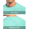 imageTBMPOY Mens Workout Dry Fit TShirt Quick Dry UPF 50 Athletic Shirt Moisture Wicking Lightweight Top Running ActivewearEmerald Green