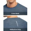 imageTBMPOY Mens Workout Dry Fit TShirt Quick Dry UPF 50 Athletic Shirt Moisture Wicking Lightweight Top Running ActivewearGibraltar Sea