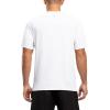 imageTBMPOY Mens Workout Dry Fit TShirt Quick Dry UPF 50 Athletic Shirt Moisture Wicking Lightweight Top Running ActivewearWhite