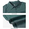 imageTBMPOY Womens Golf Polo Shirts Short Sleeve UPF 50 Dry Fit Athletic Tennis TShirts Zip Up Athletic Sports ShirtBlue