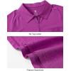 imageTBMPOY Womens Golf Polo Shirts Short Sleeve UPF 50 Dry Fit Athletic Tennis TShirts Zip Up Athletic Sports ShirtDeep Rose