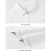 imageTBMPOY Womens Golf Polo Shirts Short Sleeve UPF 50 Dry Fit Athletic Tennis TShirts Zip Up Athletic Sports ShirtWhite