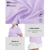 imageTBMPOY Womens Golf Polo Short Sleeve Shirts Lightweight Moisture Wicking Collared T Shirt Quick Dry 4ButtonB10light Purple