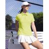 imageTBMPOY Womens Golf Polo Short Sleeve Shirts Lightweight Moisture Wicking Collared T Shirt Quick Dry 4ButtonC15pale Green