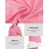 imageTBMPOY Womens Golf Polo Short Sleeve Shirts Lightweight Moisture Wicking Collared T Shirt Quick Dry 4ButtonD20sachet Pink