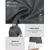 imageTBMPOY Womens Golf Polo Short Sleeve Shirts Lightweight Moisture Wicking Collared T Shirt Quick Dry 4ButtonD24medium Grey